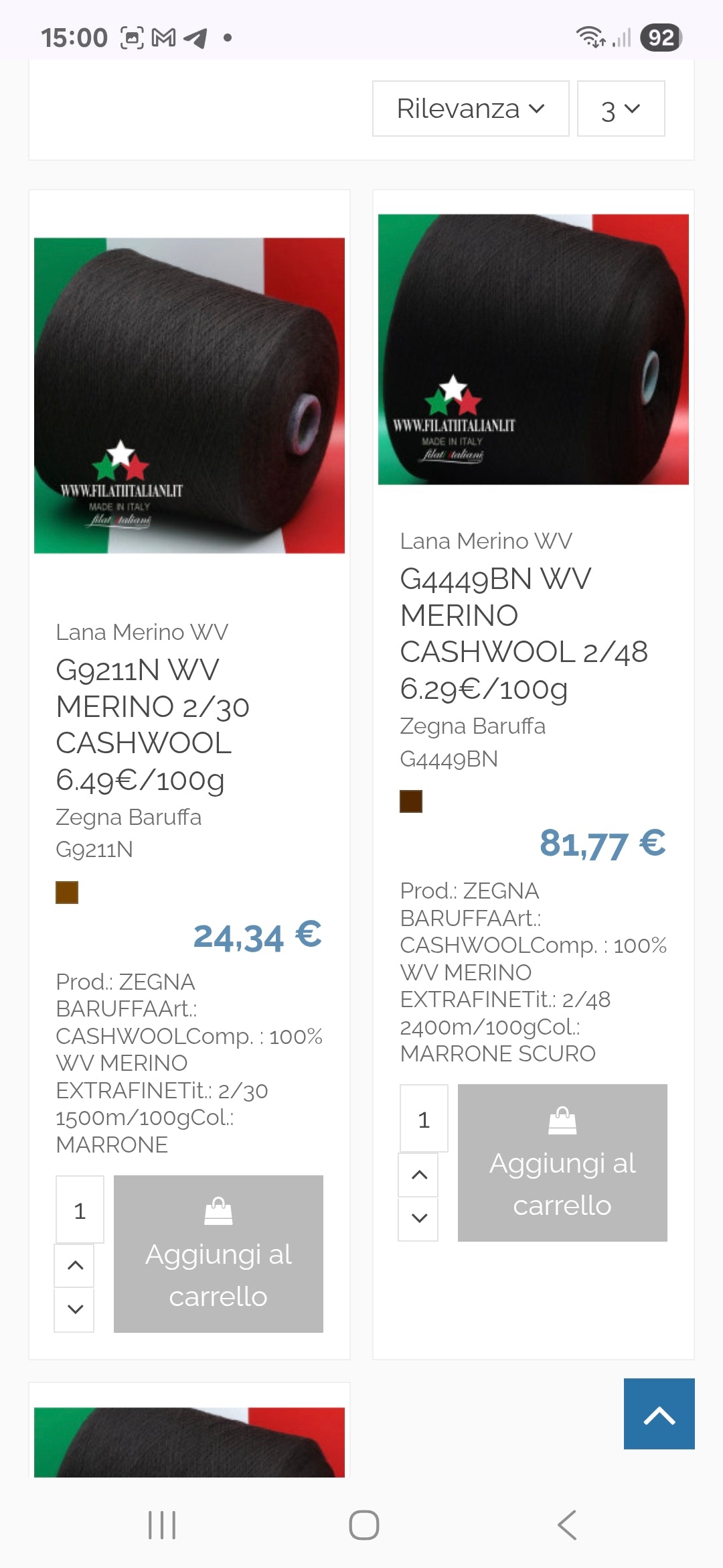 1.4 KG Extra Fine Merino Wool Italian yarn, Midnight Blue color, No. 927