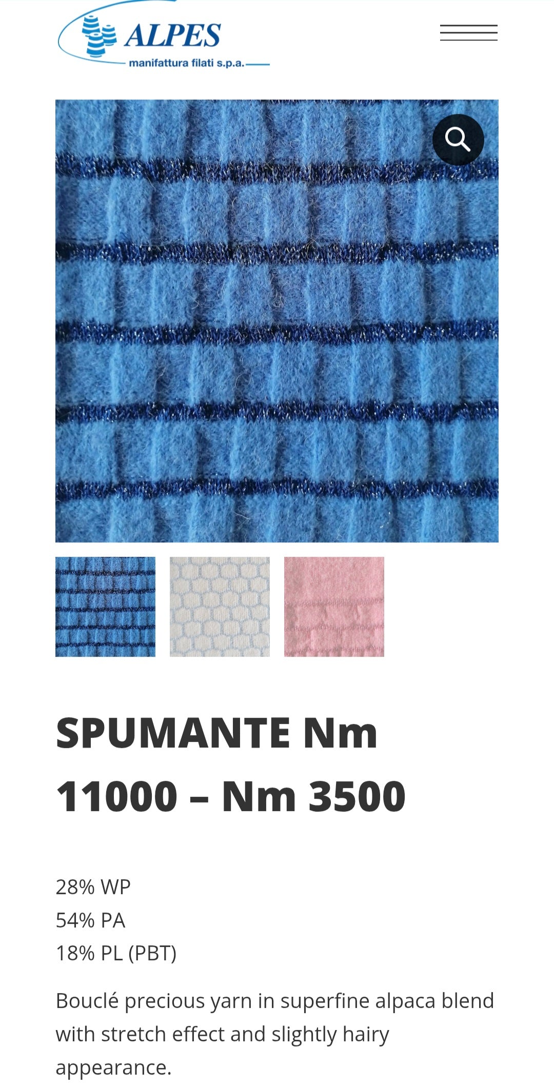 100 g Alpaka Superfeinweiches italienisches Garn, Farbe Schwarz, Nr. 1202