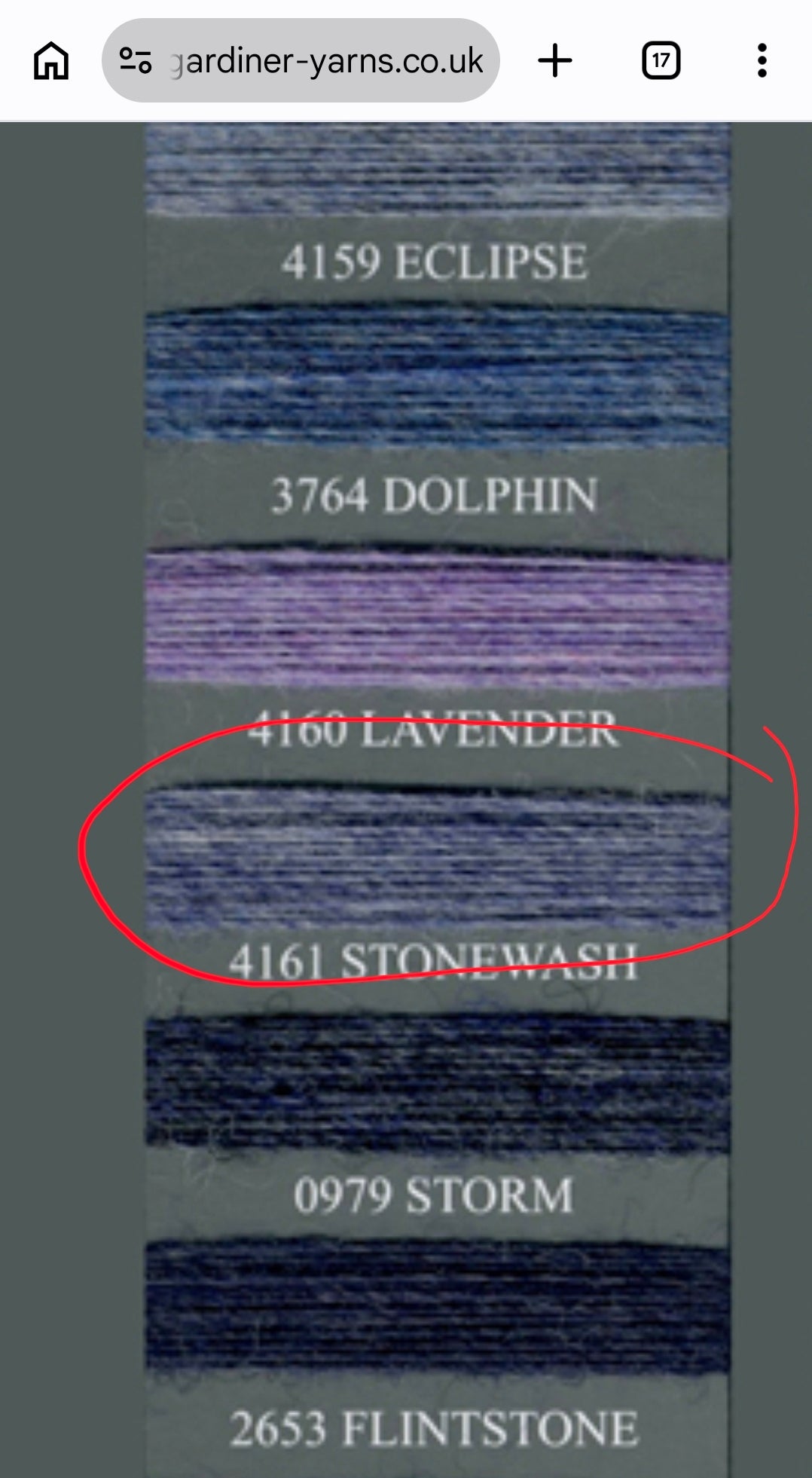 770g Fil de laine 100% Shetland couleur Bleu Jeans N. 1377