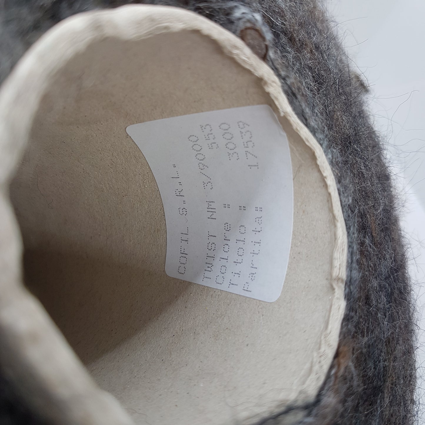 100 g weiches Mohair Italienisch Garn Italienisch brauner Mies N.198