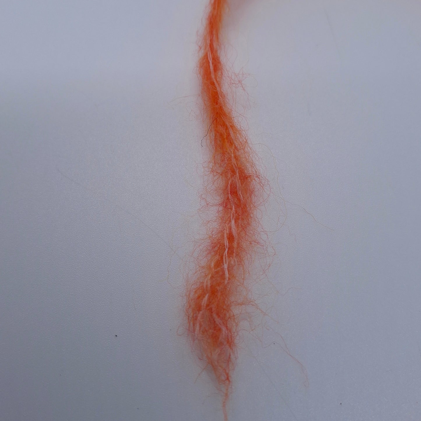 100g Lana Merino filato italiano colore Arancione N.1023