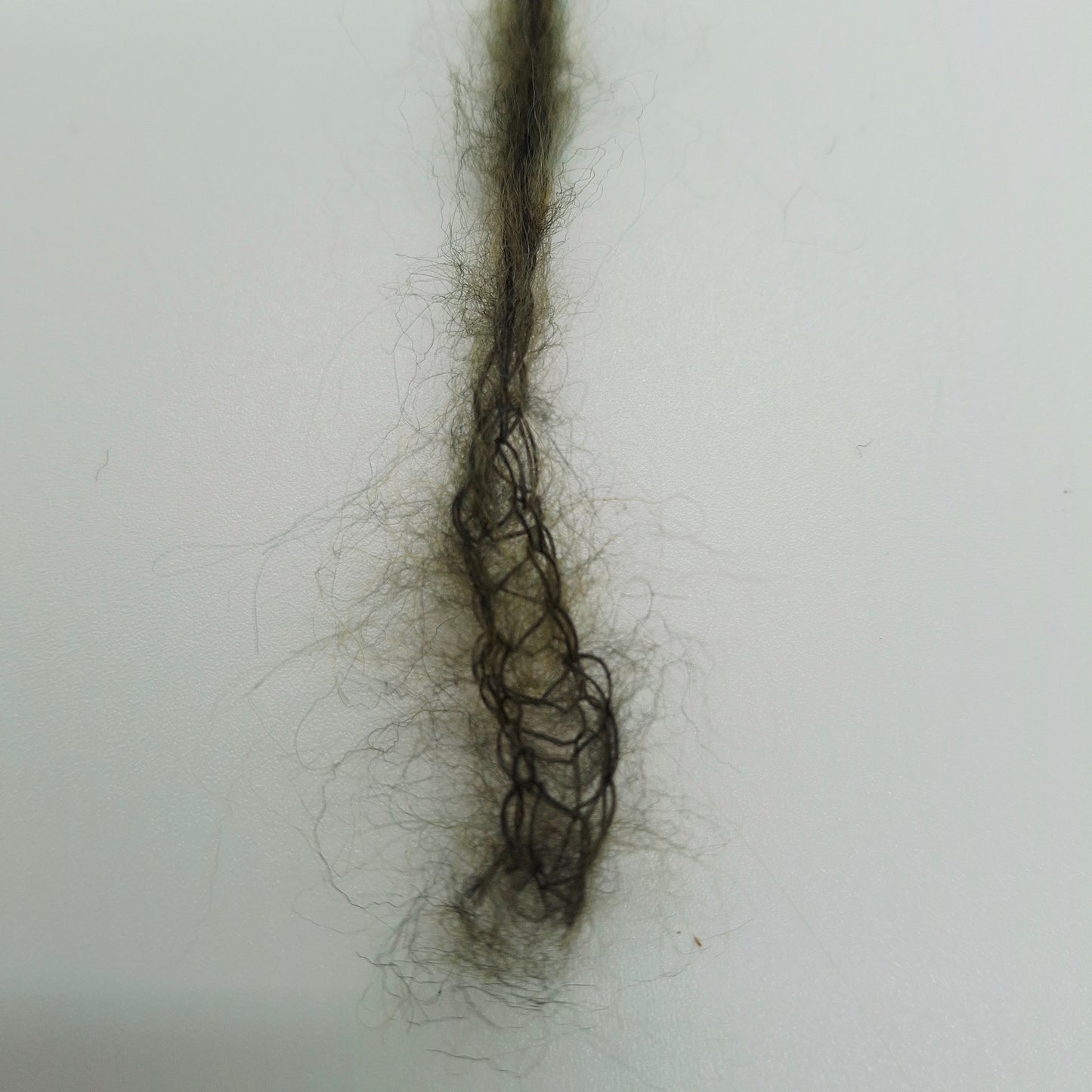 100g Lana Merino filato italiano colore Verde Oliva N.1025