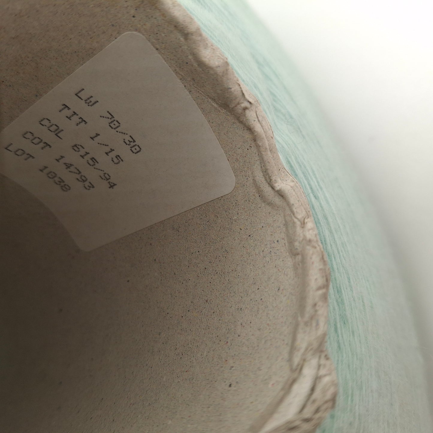 Hilo italiano Lambswool Mix color Menta Claro N.1071