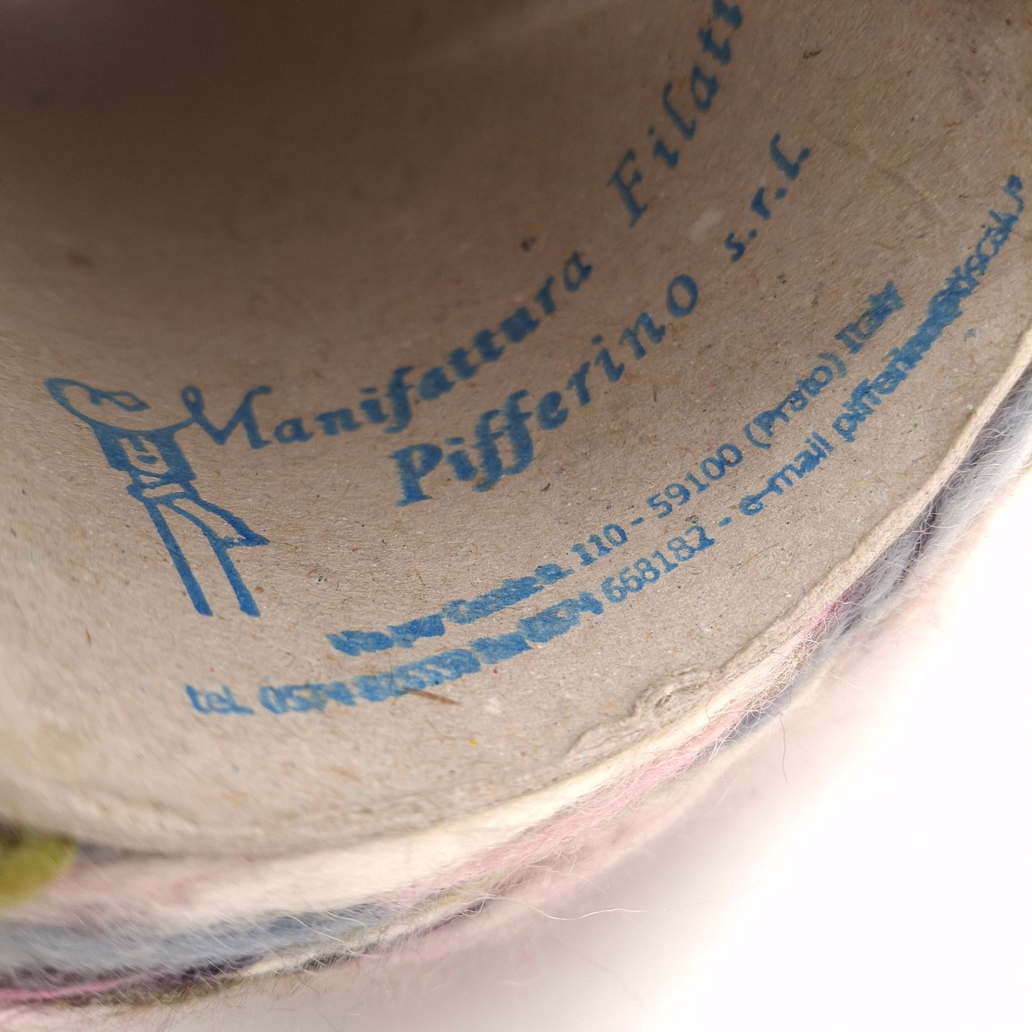 100 g de fil italien irrégulier multicolore n° 1147