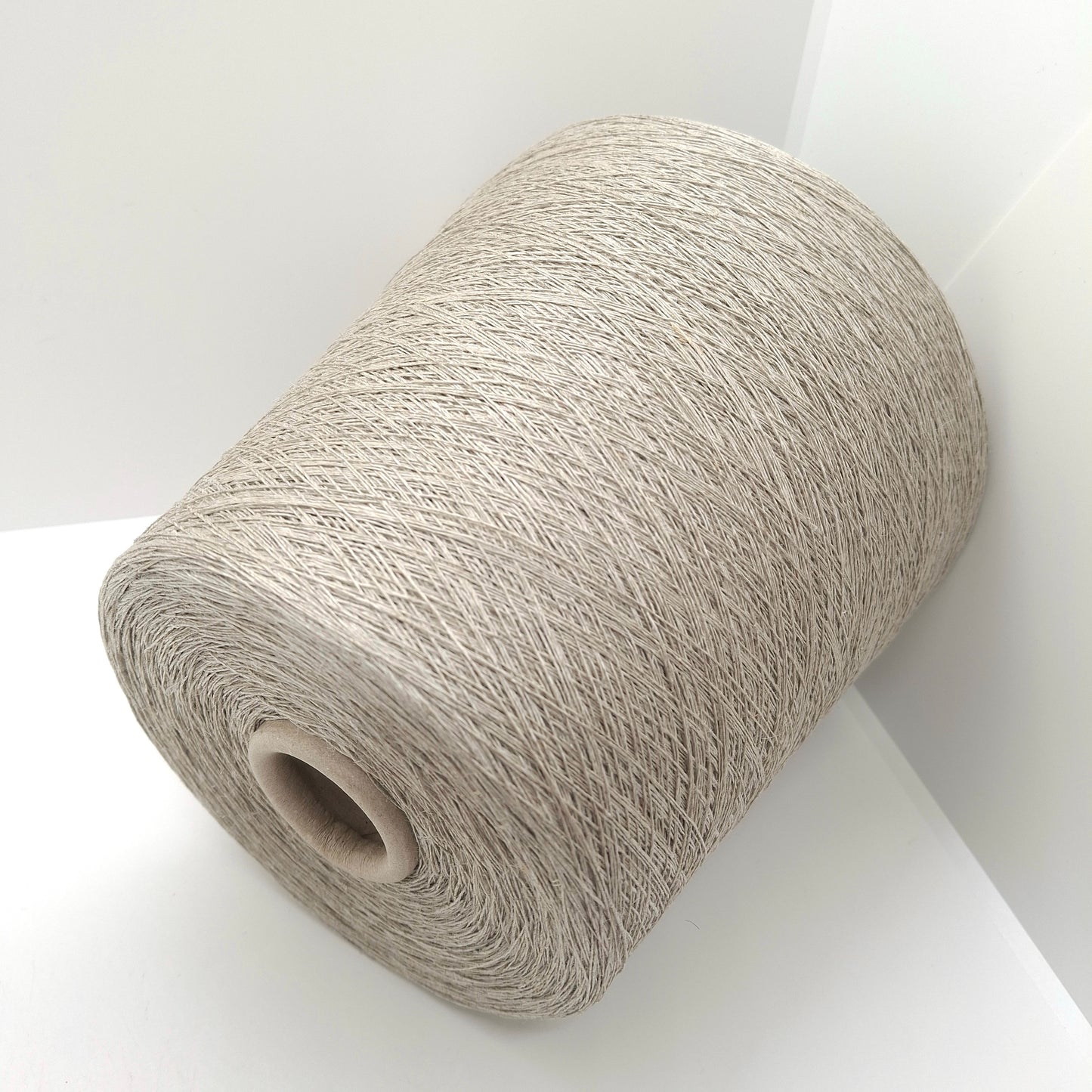 100 % lin brut, fil rustique italien, coloris beige N° 1333