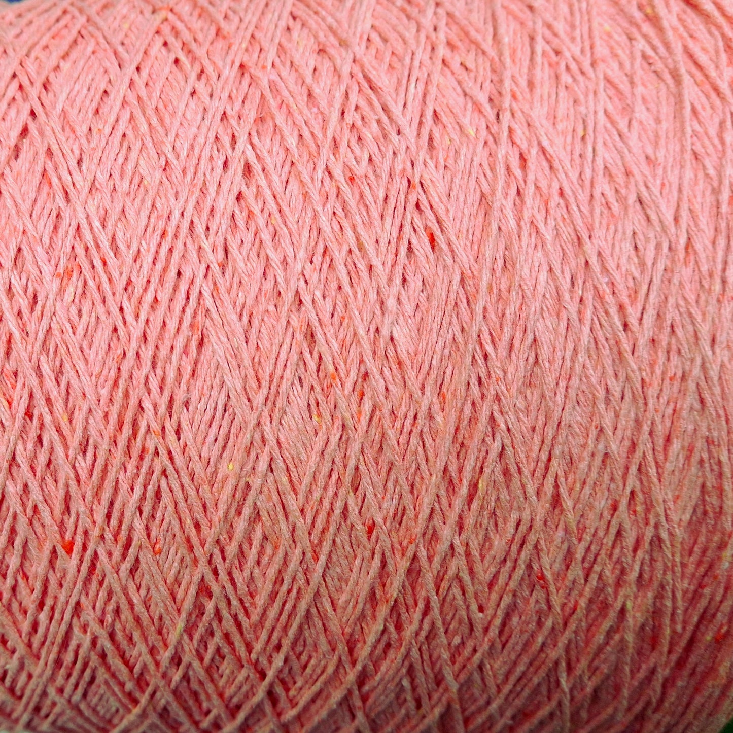 100 g weiches italienisches Baumwollgarn, Farbe gebleichtes Orange, Nr. 1330