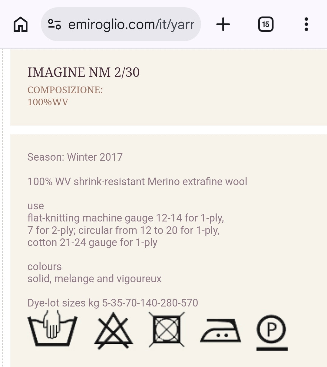 350–420 g Garn aus 100 % italienischer Merinowolle, Farbe Schwarz Nr. 1320