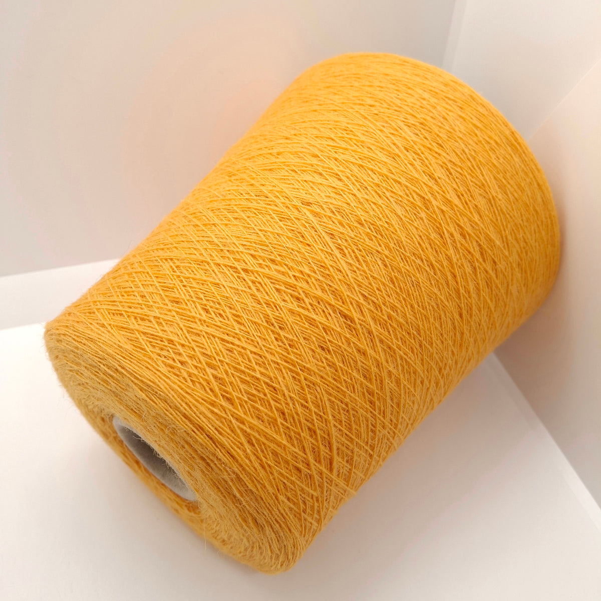 350g Lana Shetland 100% filato colore Giallo  N.1382