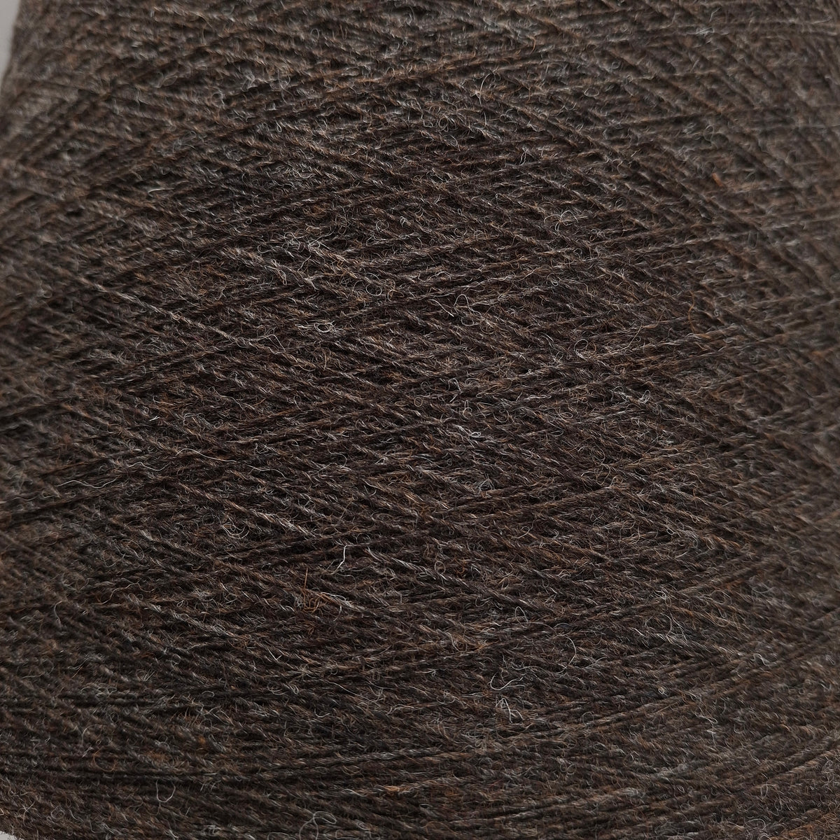 Fil 100% laine Shetland couleur Marron Mélange N. 1383