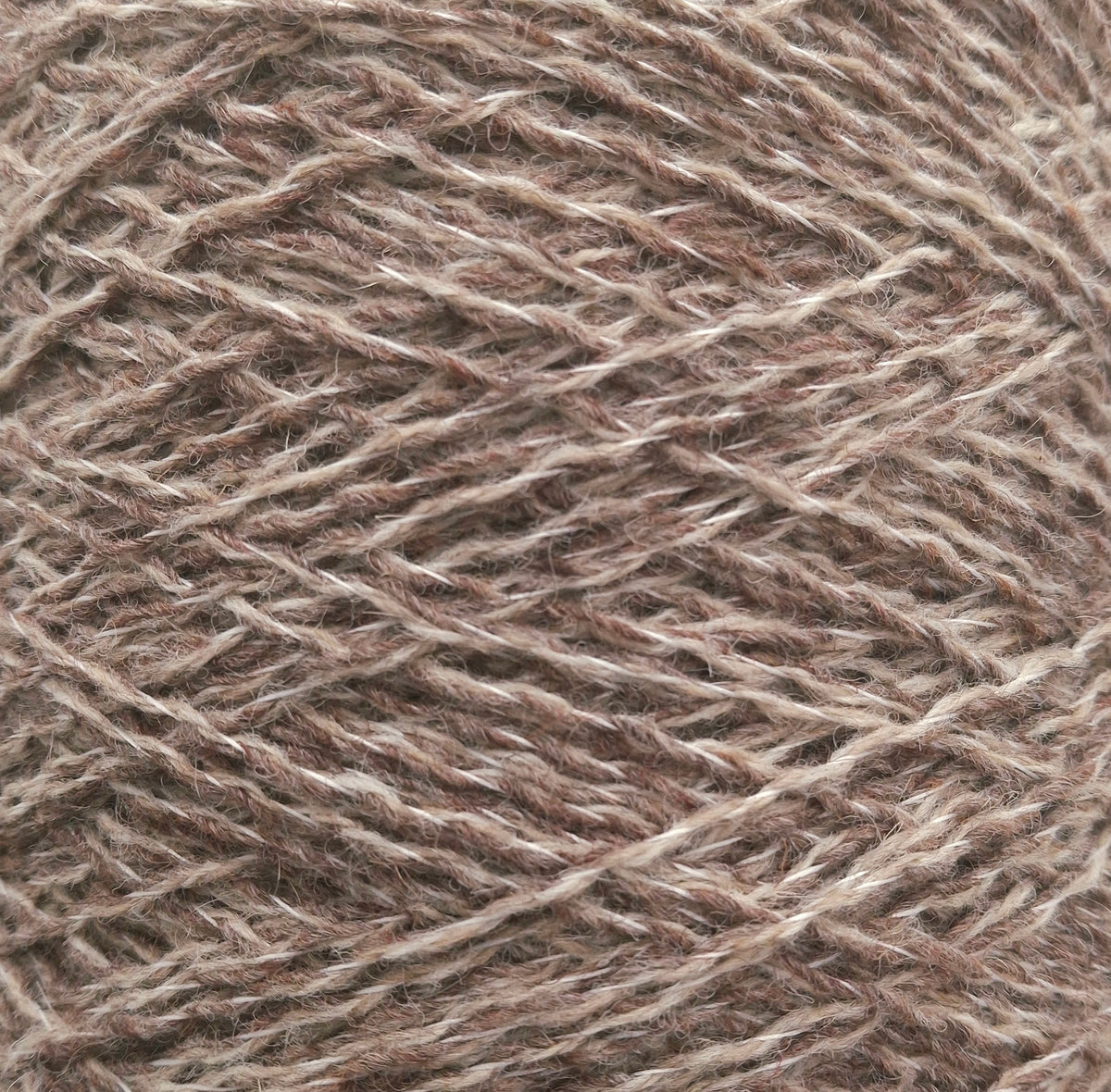 100g Alpaca wool Italian yarn color Brown Mélange N.1398