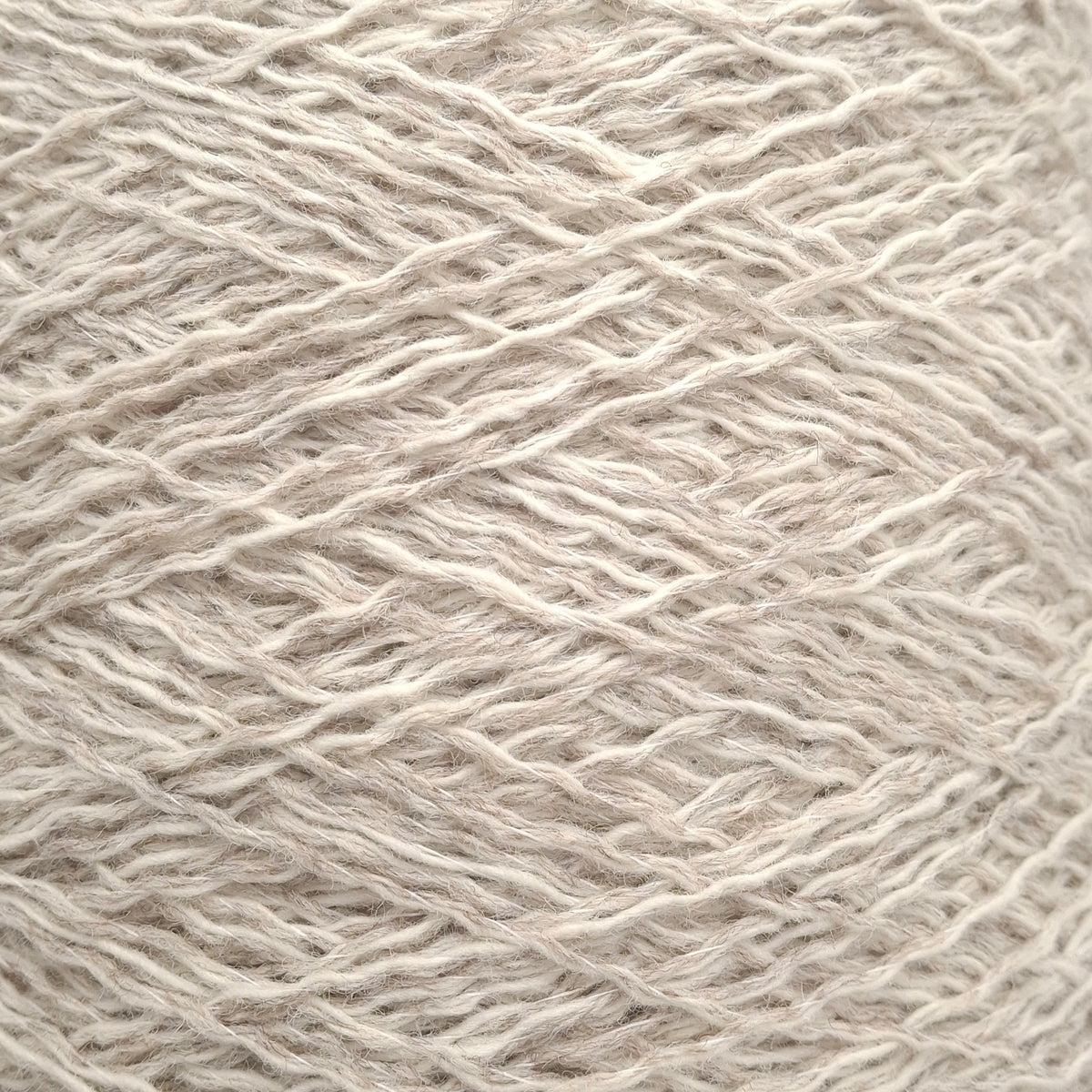 100g Alpaca Wool Italian yarn color Beige Raw Mélange N.1396