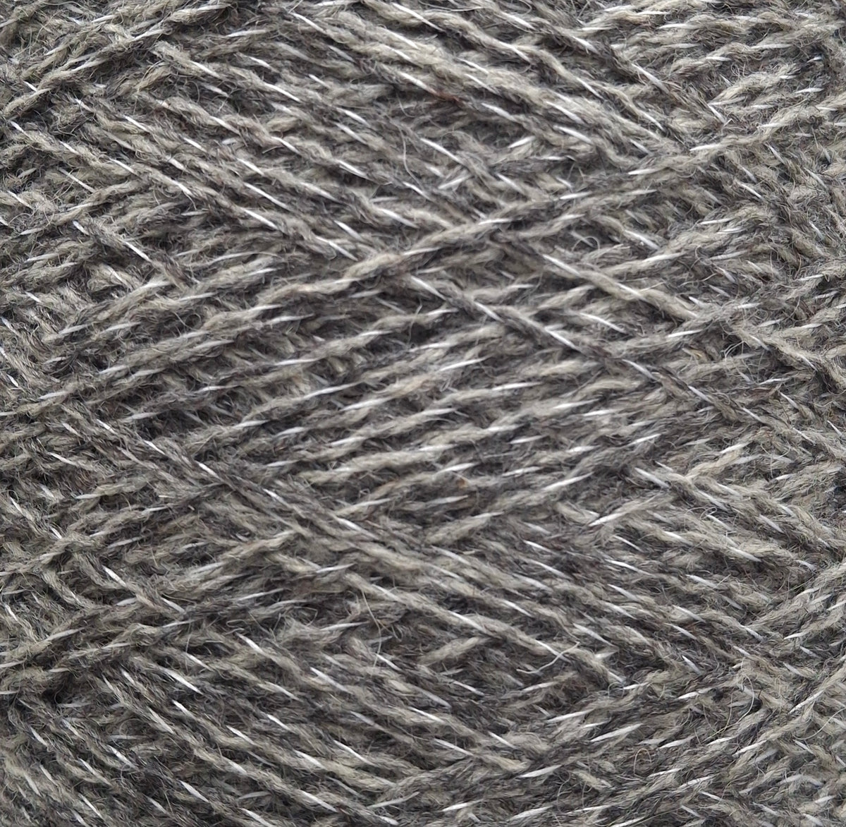Hilo italiano de lana de alpaca de 100 g color Gris Mélange N.1400