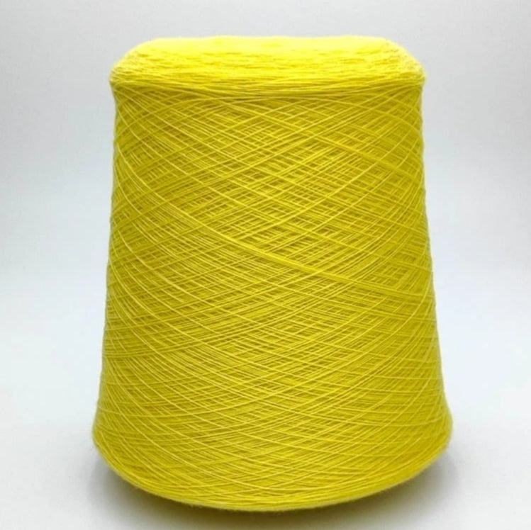 Canberra Extrafine Wool Italian Yarn Color Limoncello Yellow N.578