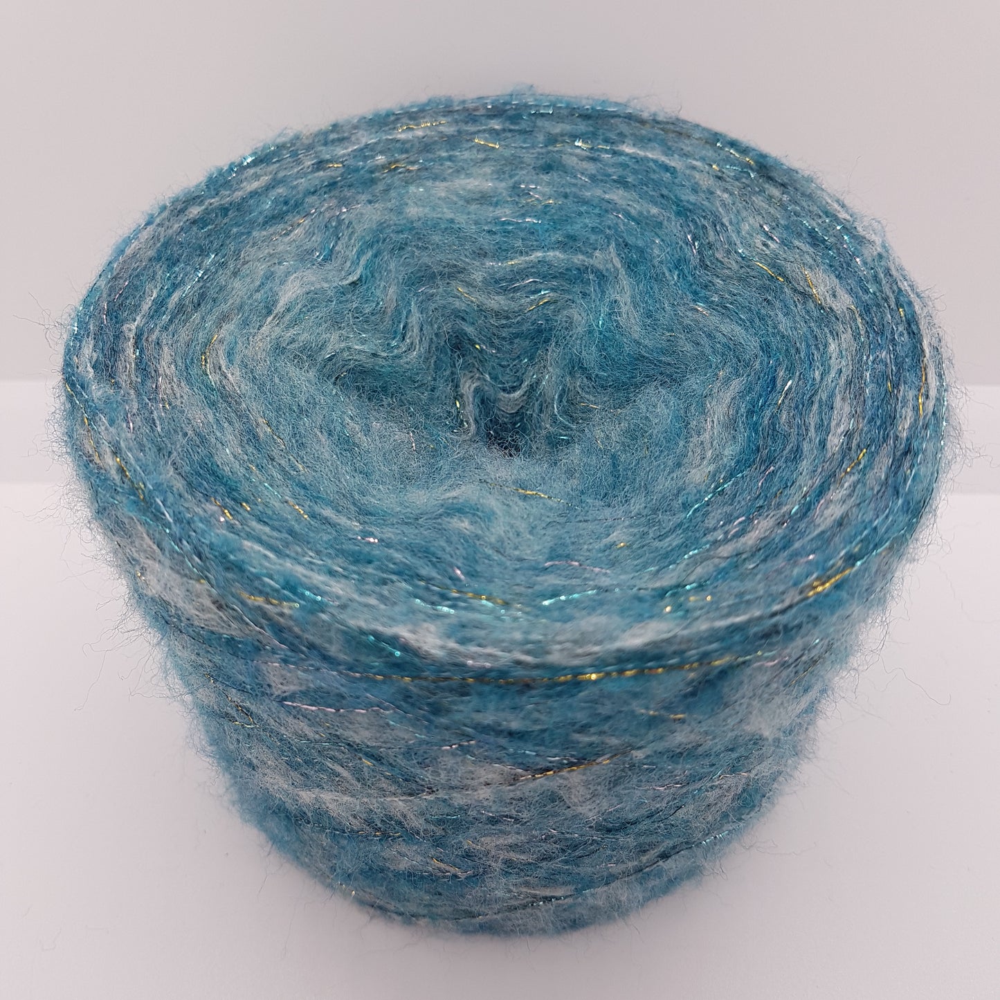 100g-200g Pettinata Soft Italian yarn for Green Green Miglier Mélange with or without Lurex N.170