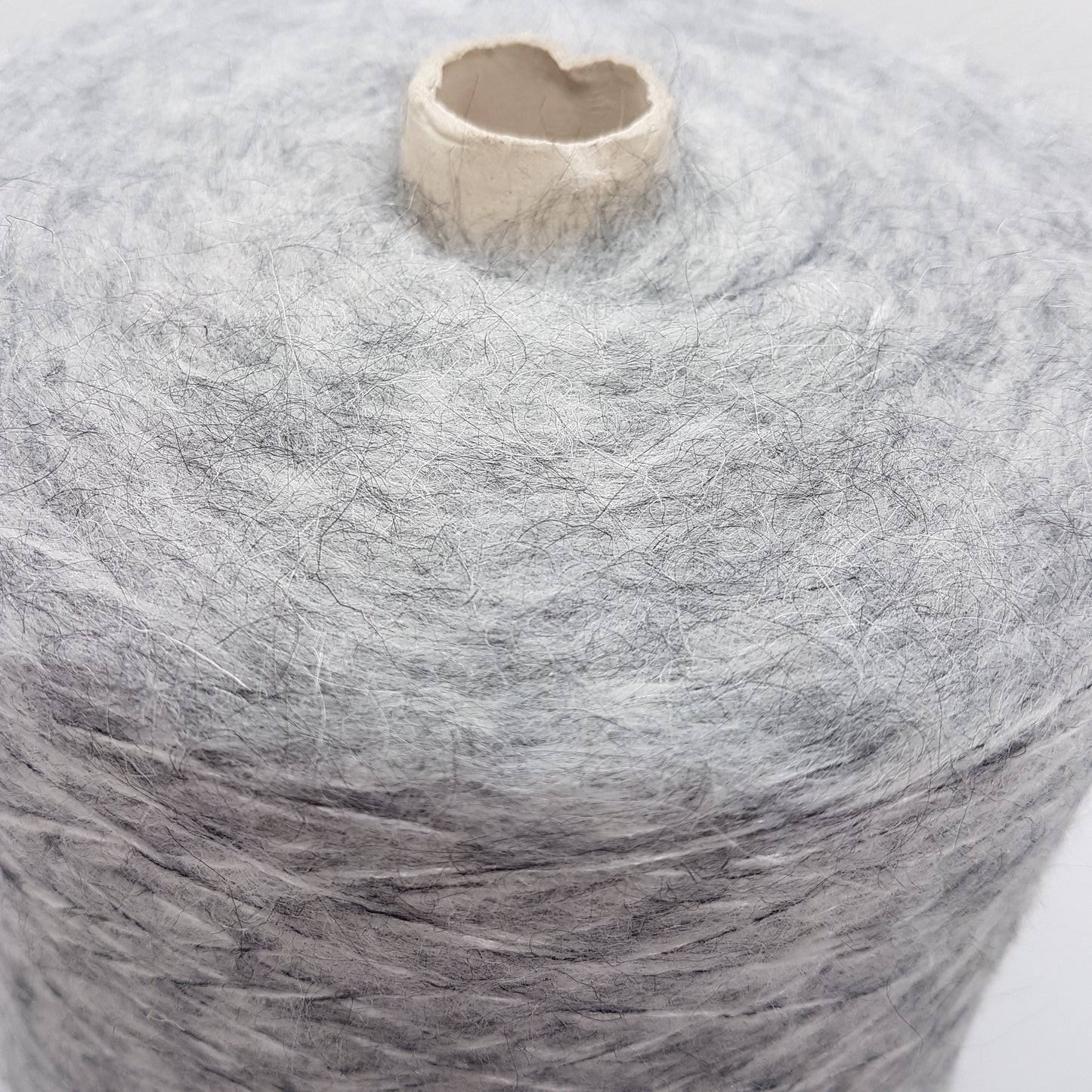 100g soft mohair Italian yarn Italian gray color mélange N.182