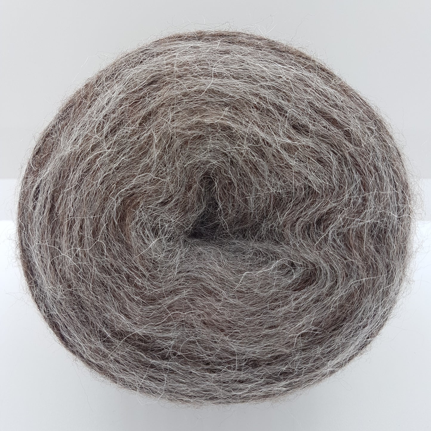 100g Mohair suave hilo italiano color Taupe Taupe Marrón Gris N.215