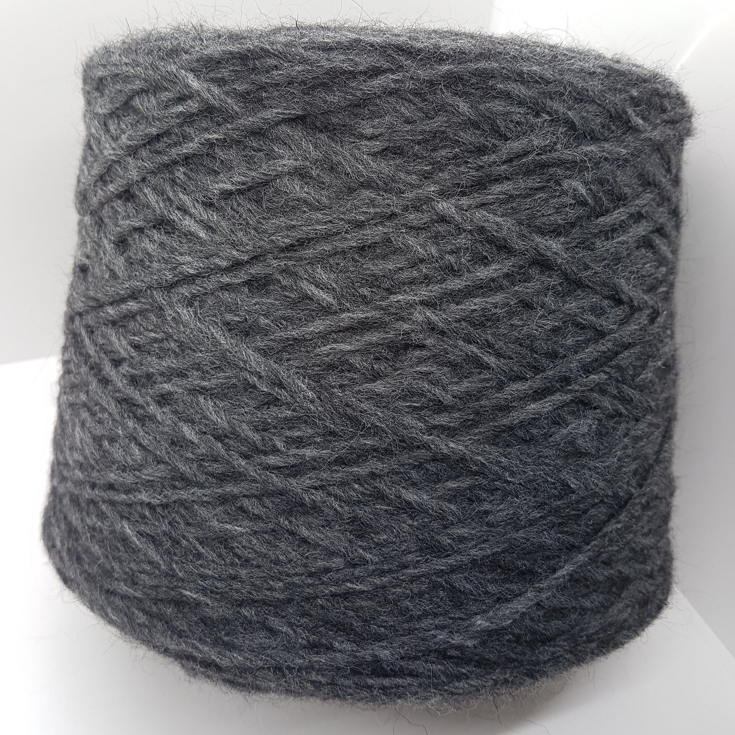 100g Virgin Wool Alpaca Italian yarn dark gray color N.222