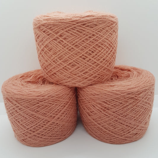 100g alpaca laine italien fil italien beige couleur rose saumonné N.271