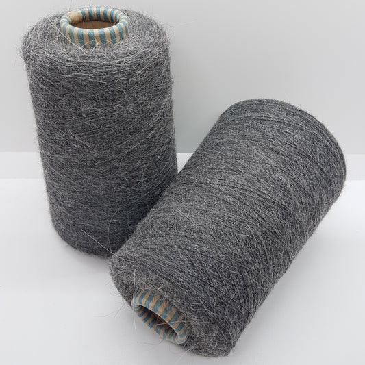 195G-235G alpaca lana Couleur gris de fil italien N.292