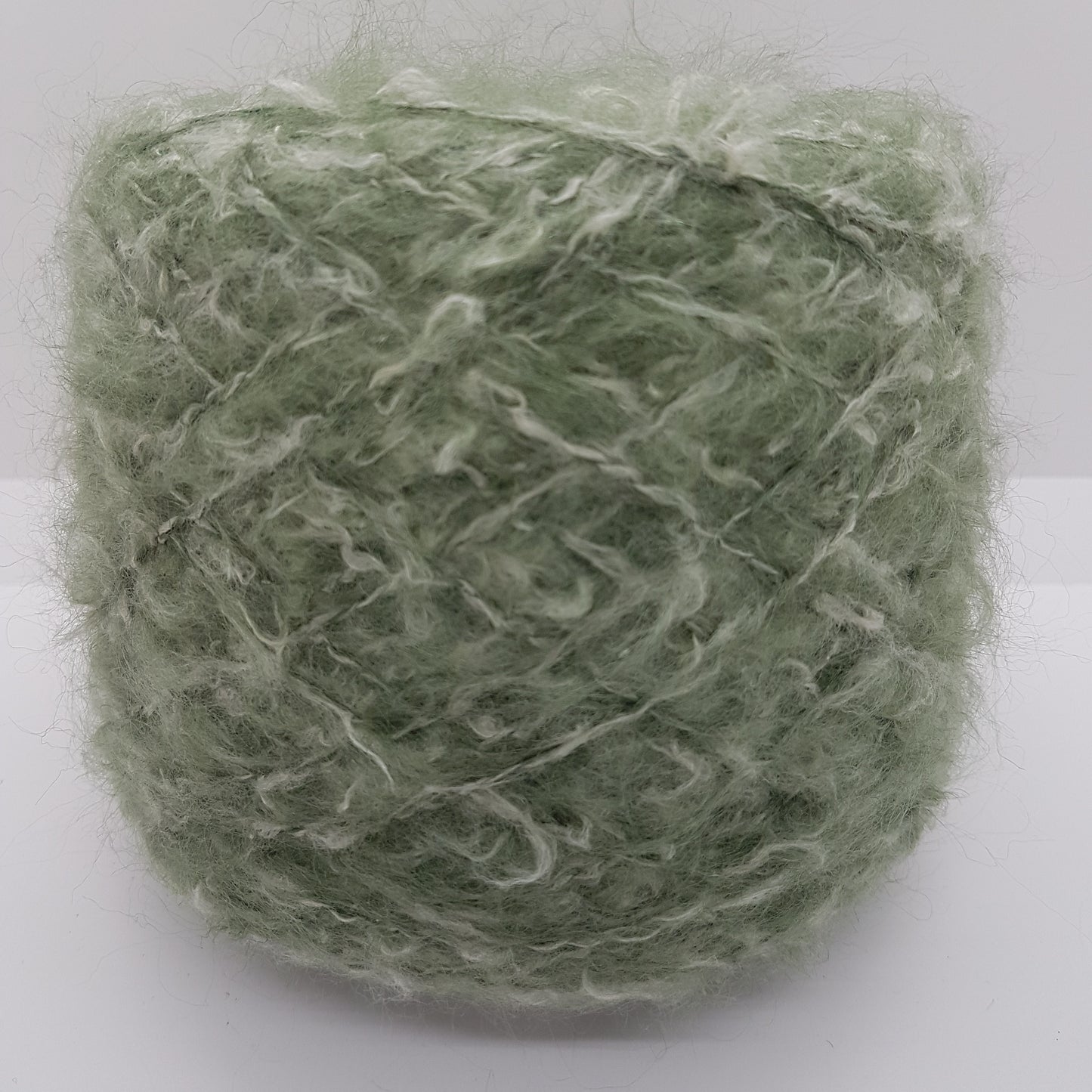 100g Kid Mohair Soft Italian yarn white color N.286