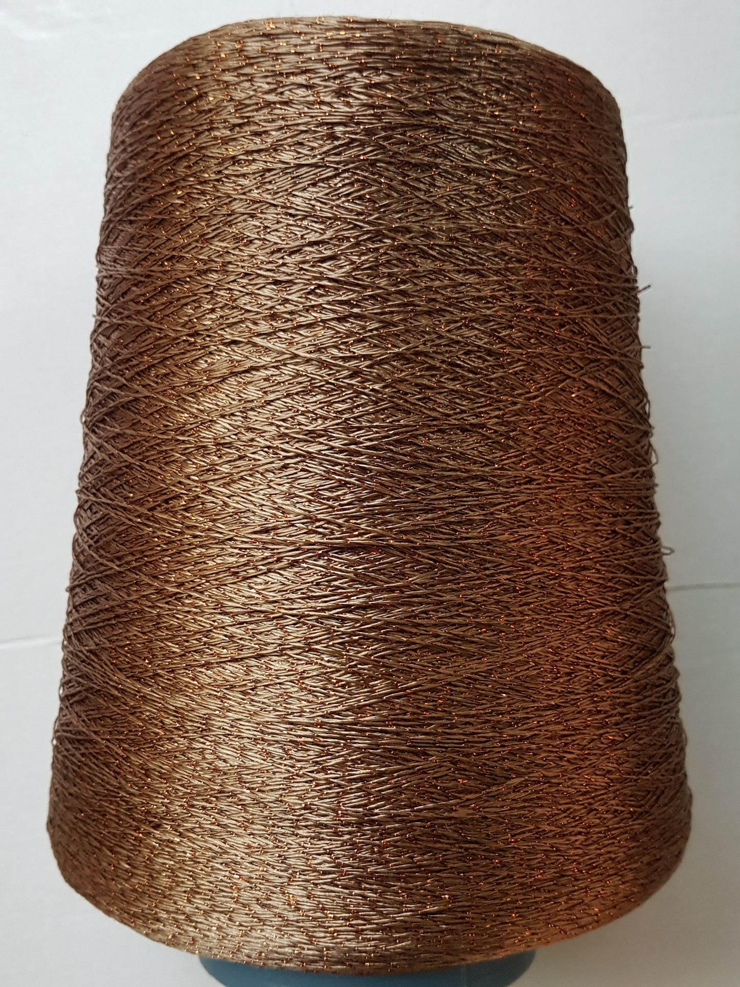 Lurex Italian yarn brown color l42