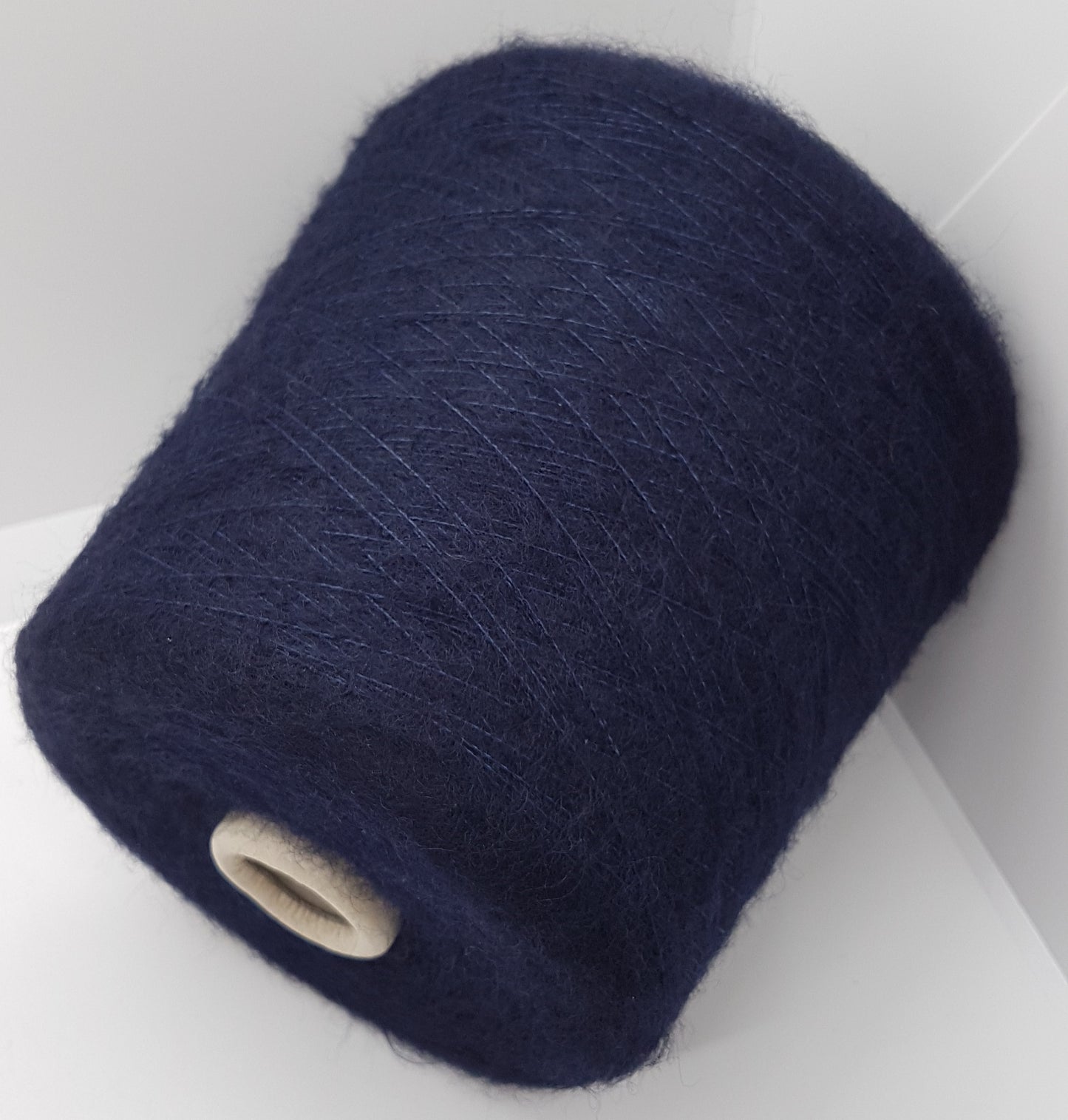100g Mohair Italian yarn blue night color N.306