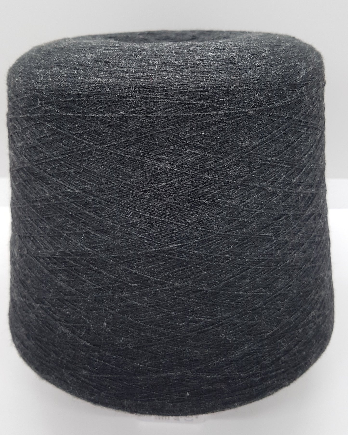 100 g Merino Wolle Italienisches Garn Schwarz Anthrazitfarbe N.310