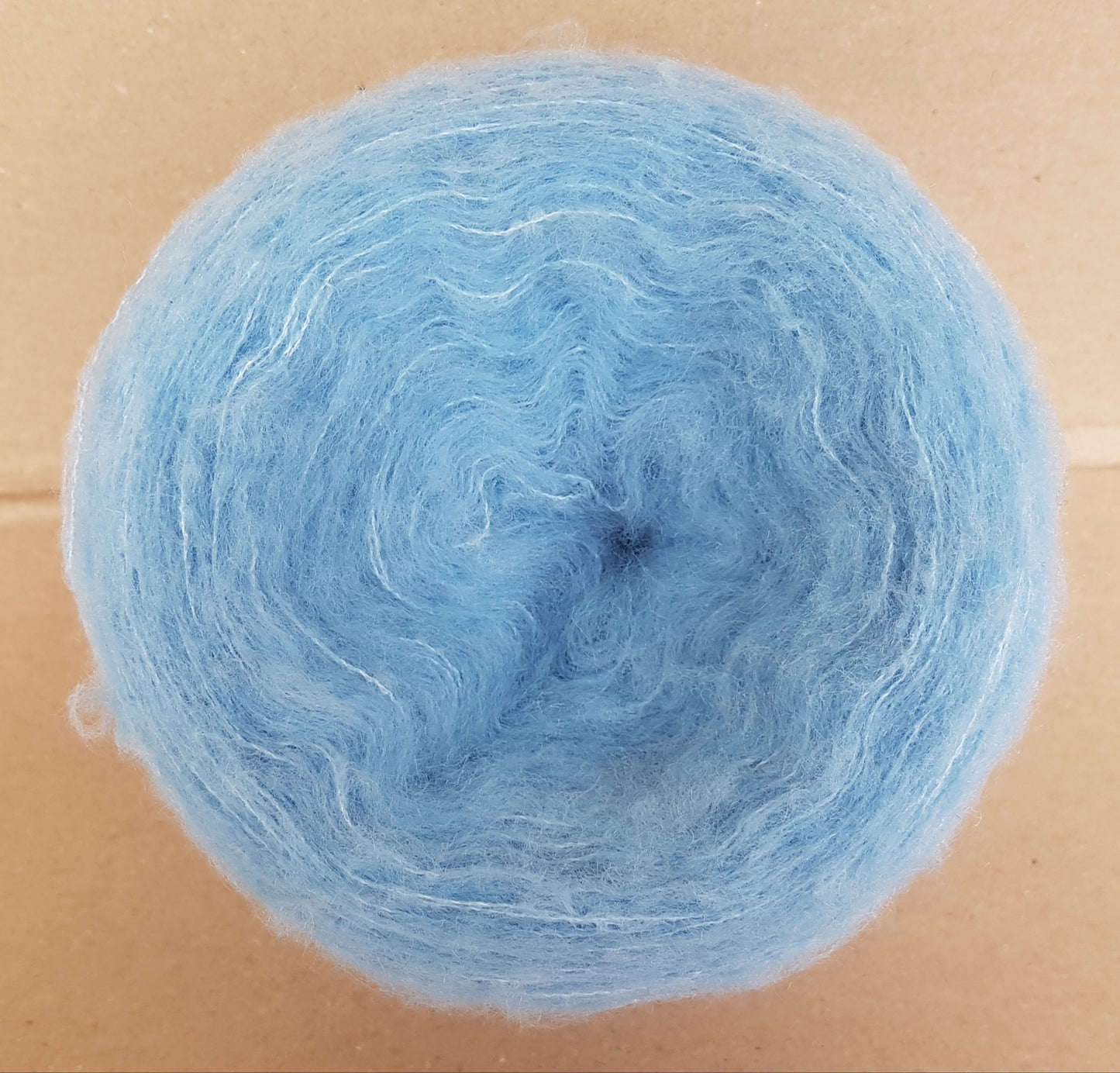 100g Italien Yarn Wool Bleu Couleur N.307