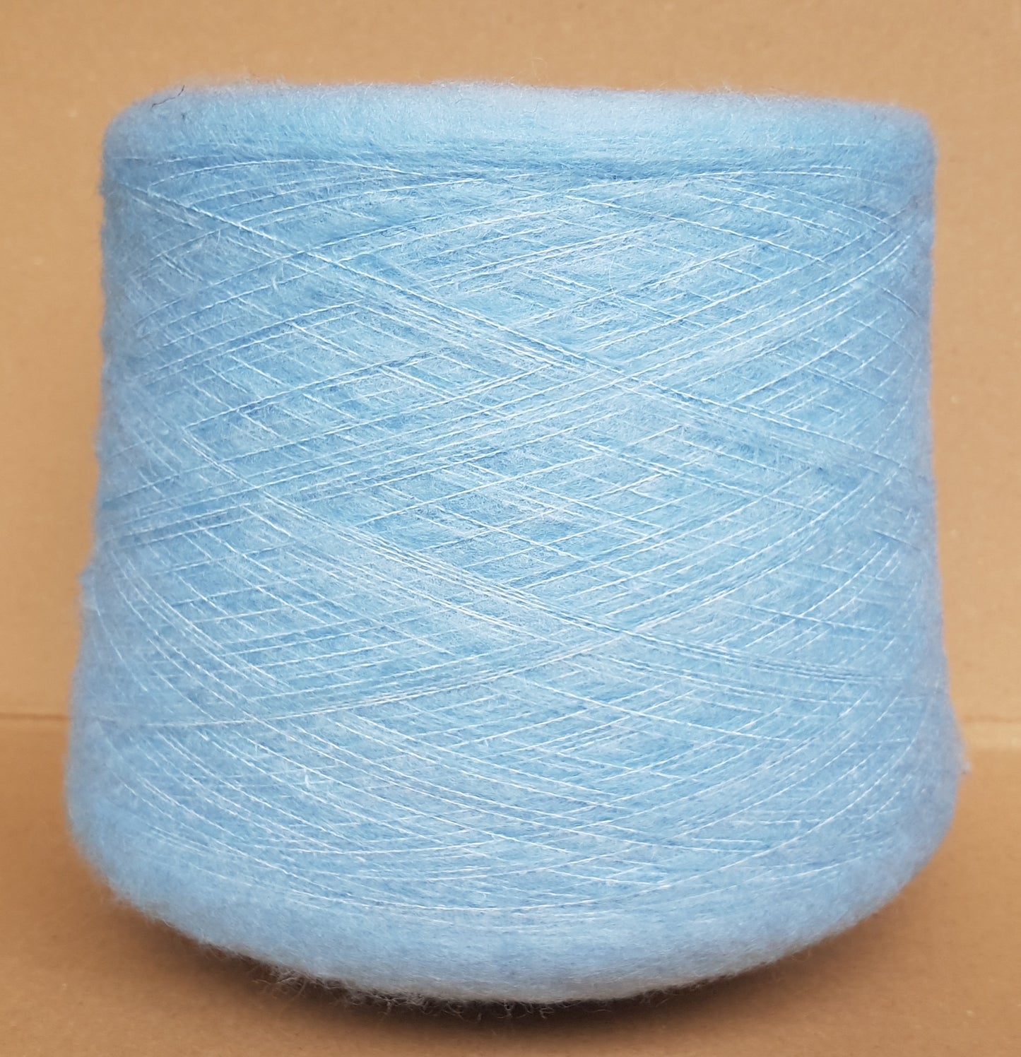 100g italienische Garnwolle Blau Farbe N.307