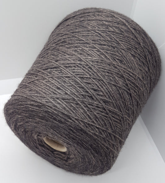 100g Merino wool Alpaca Italian yarn surfaces brown gray color N.315