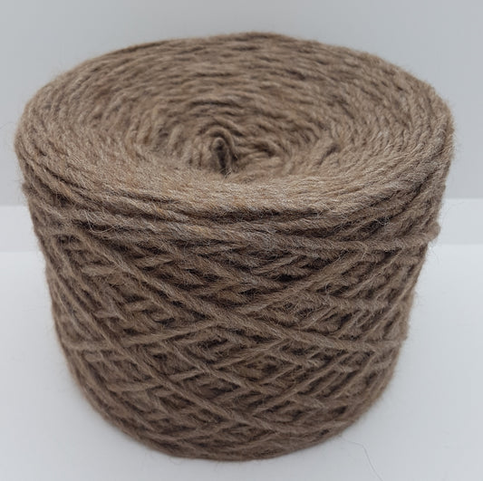 100g Virgin Wool Alpaca Italian yarn brown color mèlange N.316