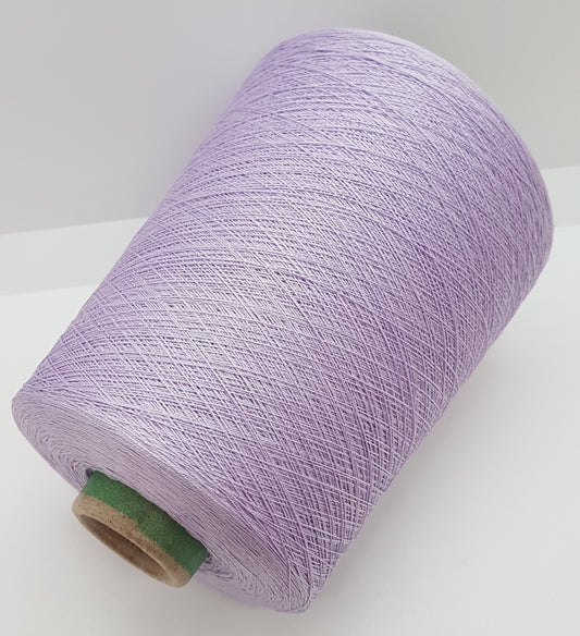 300g-430g Seta Mulberry cotton Italian yarn color lavender color N.335