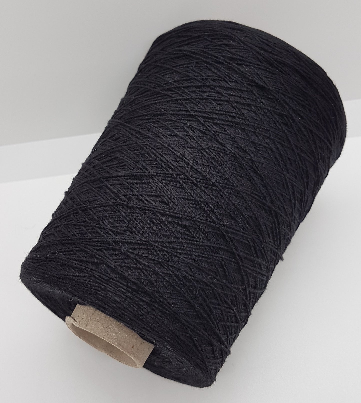 360G-440g 100% Baumwoll italienische Garn schwarz Farbe N.334