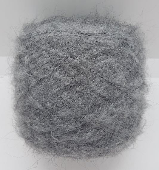 100g Mohair Italian yarn gray color N.340