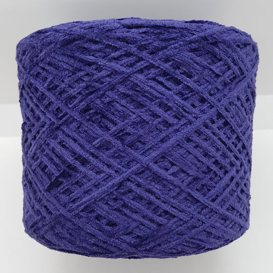 60g-290g Hilo italiano Chenille de algodón color Púrpura N.363