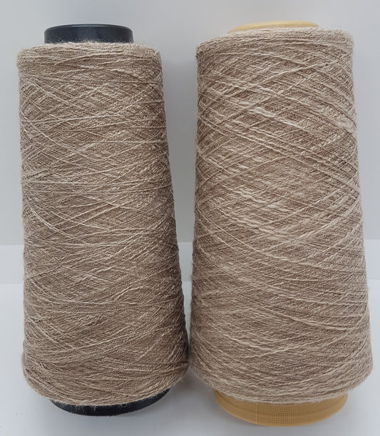 LORO PIANA  Italian Flawed Cotton Silk Italian CONI BEIGE CONI N. P53