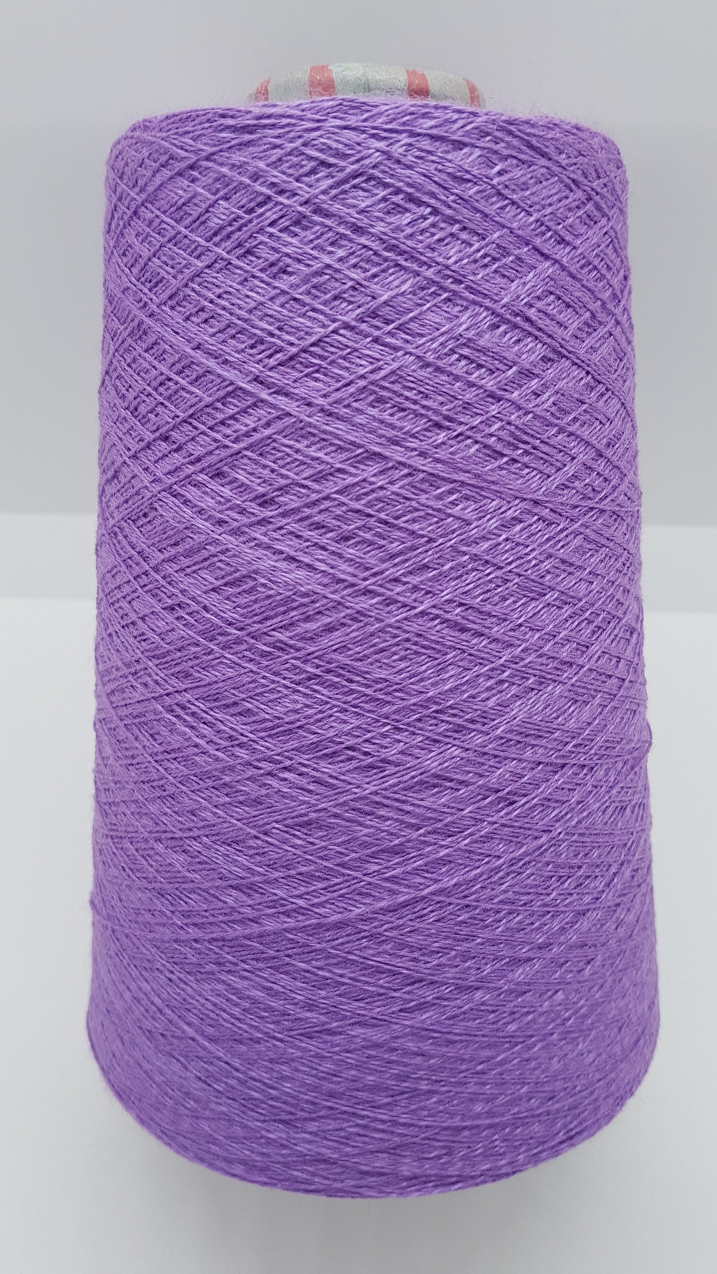 100% cotton italian yarn lilac color N.384