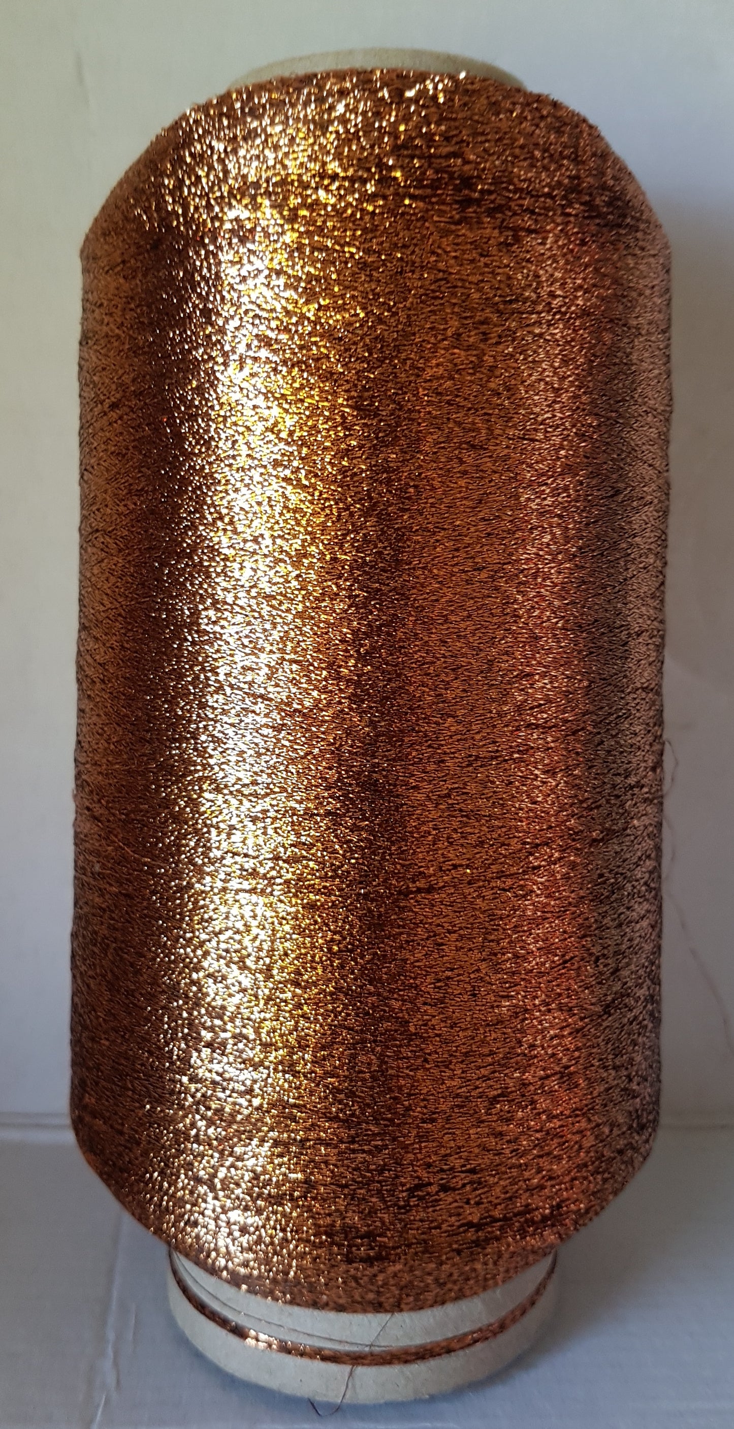 Lurex italien fil brun couleur cuivre l39