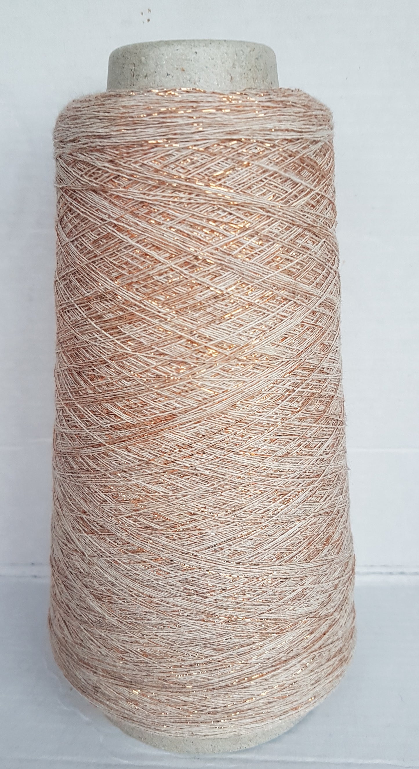 Lurex Italian yarn BEIGE L56 cream color