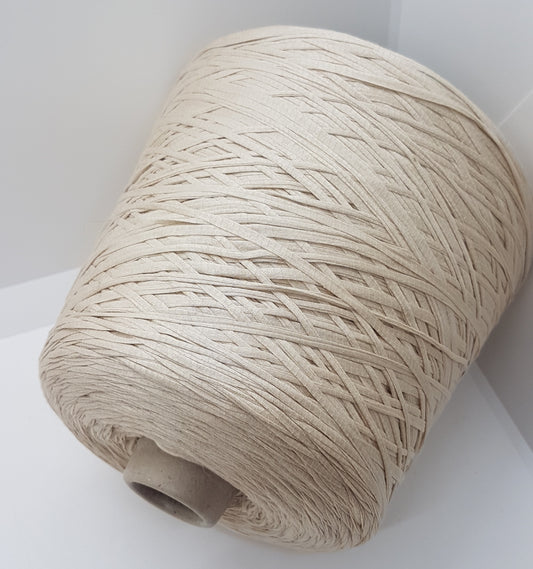 100g 100% cotton cotton ribbon Italian yarn beige color N.402
