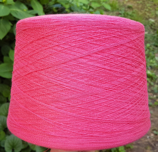 1370g viscose cotton Italian yarn pink color gladiolo N.397