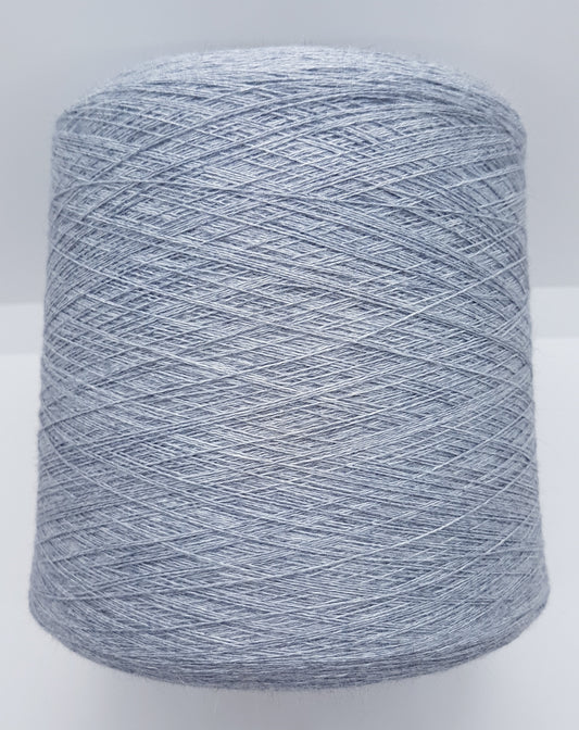 Lana Merino filato italiano colore Grigio Mélange N.763