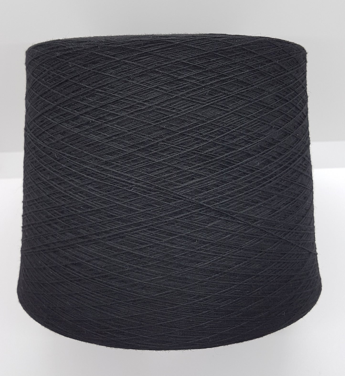 Kaschmir Angora Wolle Italienische Garn schwarz Farbe N.416