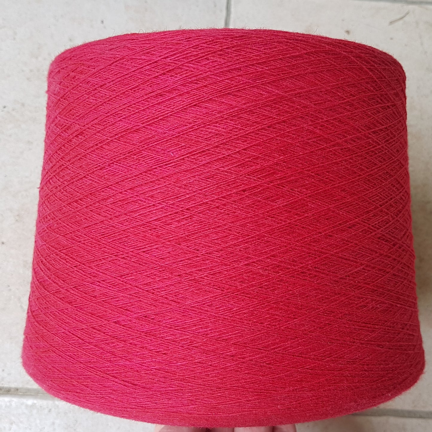 Kaschmir Angora Wolle italienisches Garn rote Farbe  N.420