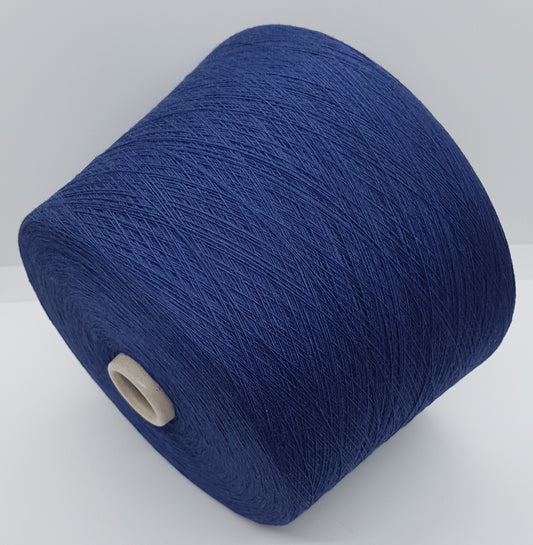 Cachemire laine italien fil bleu couleur N.429
