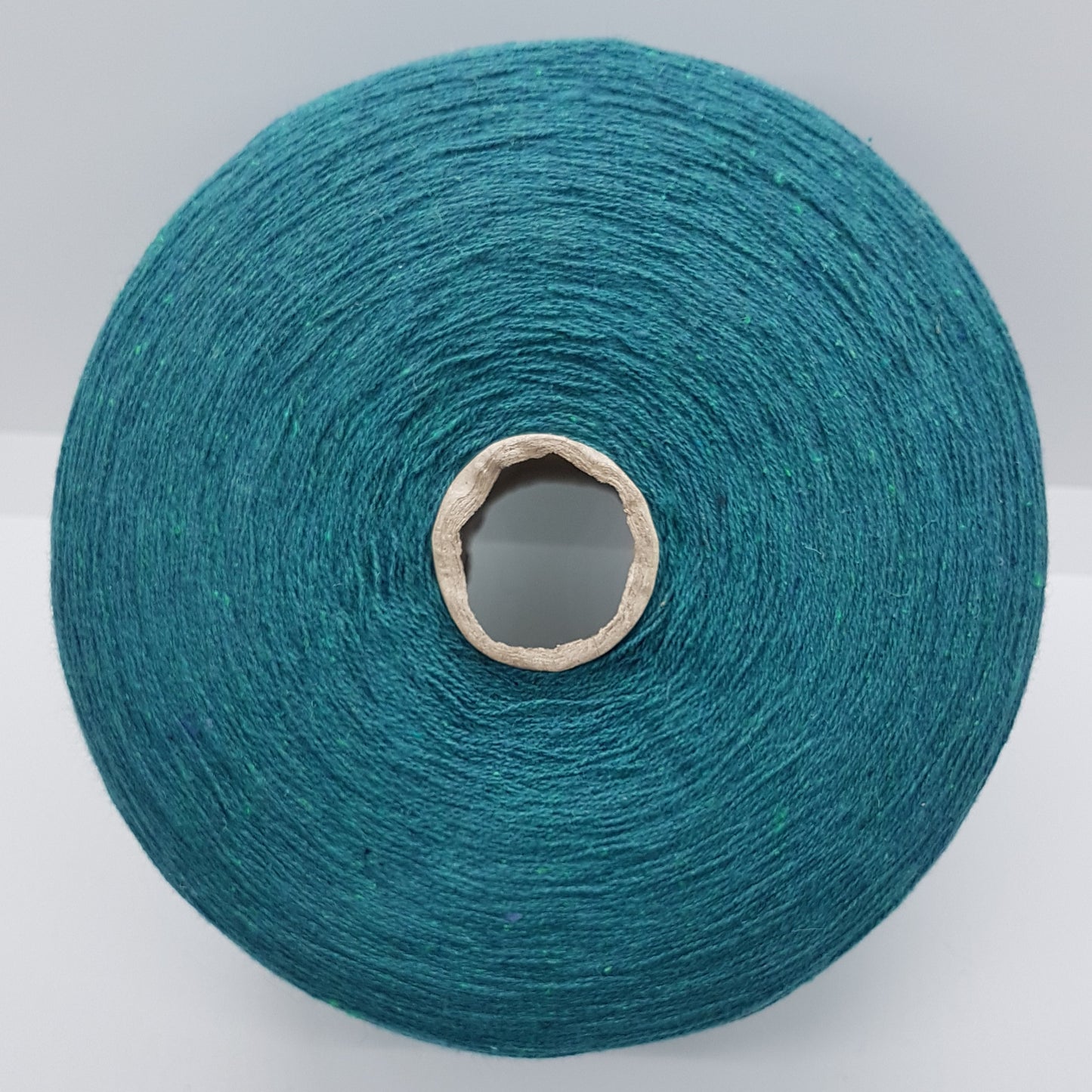 100g Tweed Cotton Button up Italian yarn Green Ocean color N.460