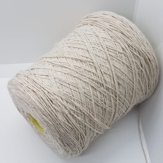 100g Cotone filato italiano colore Grigio Chiaro N.458