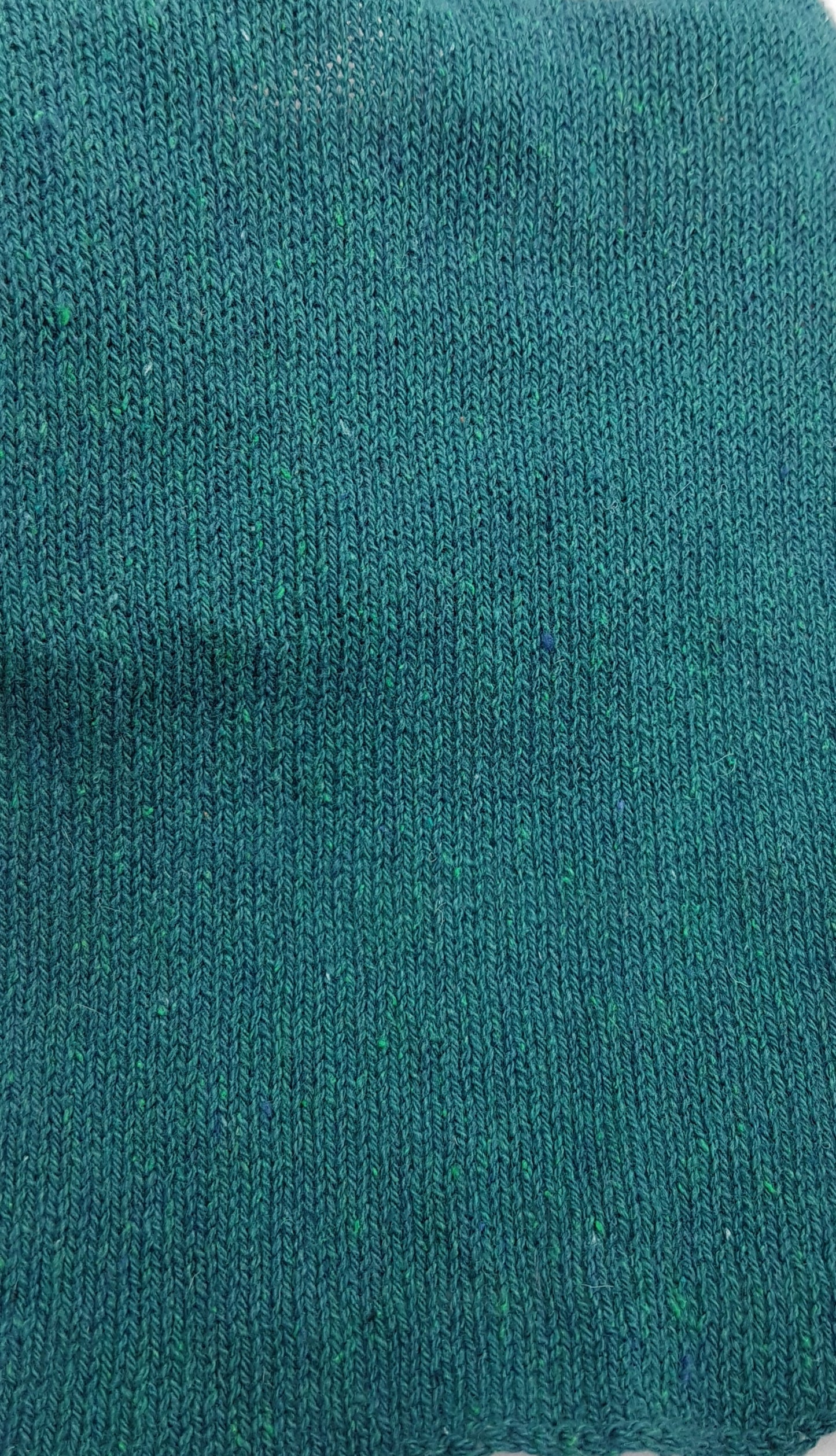 100g Tweed Cotton Button up Italian yarn Green Ocean color N.460