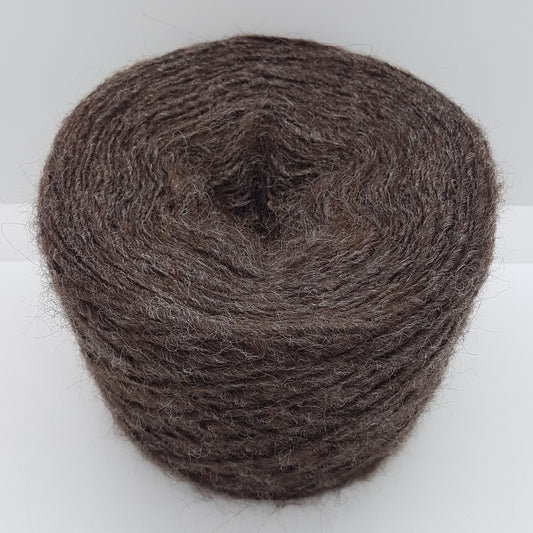 100g Alpaca Lana filato italiano colore Marrone N.476