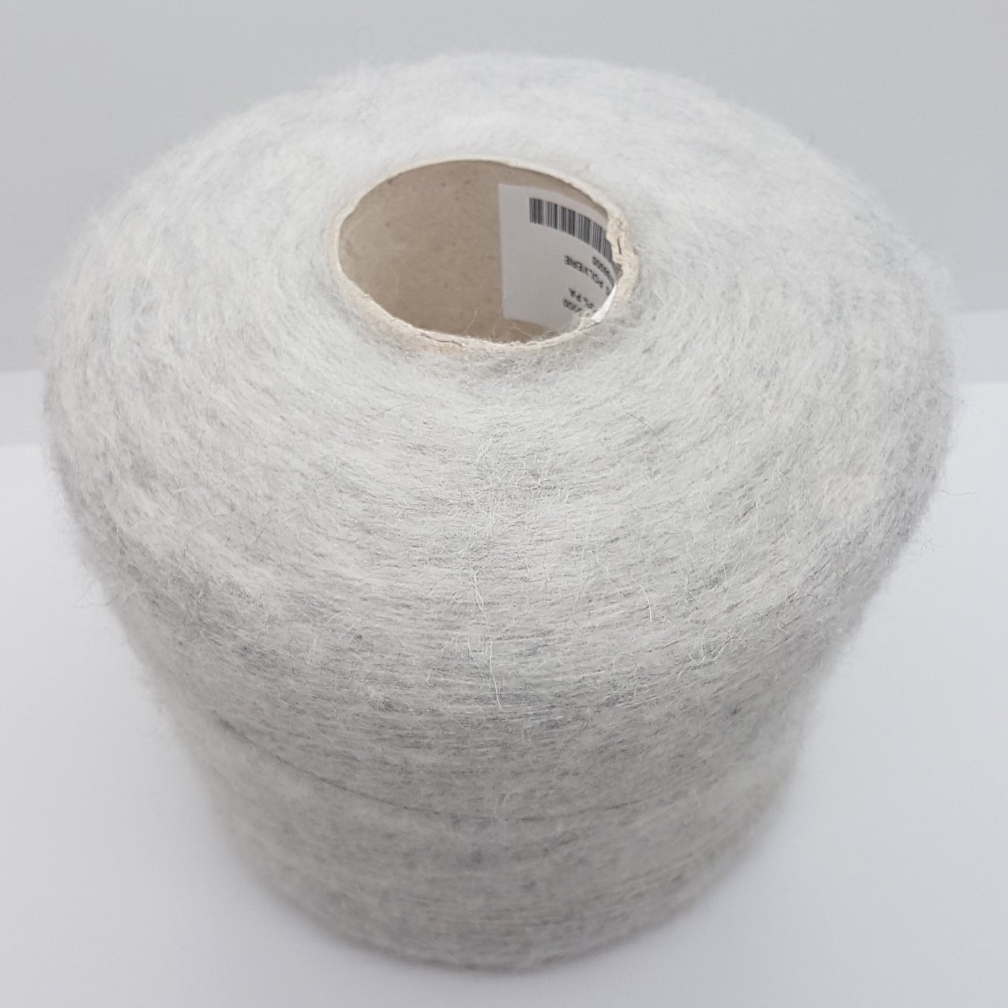 100g Alpaca Cotone morbido filato italiano colore Grigio Mélange N.486